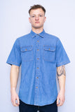 Camisa denim azul wrangler Talla M 1