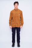Camisa escocesa amarilla Carhartt Talla M Image 3