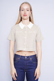 Sweater crema/rosado palido OAK + FORT Talla S 1
