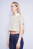 Sweater crema/rosado palido OAK + FORT Talla S 2