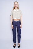 Sweater crema/rosado palido OAK + FORT Talla S 4
