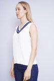 Sweater blanco/azul lauren ralph lauren Talla L 2