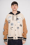 Poleron beige hollister Talla XL