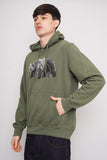 Poleron verde the north face Talla M 2