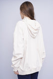 Poleron blanco ADIDAS Talla M 3