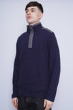 Poleron azul Banana Republic Talla L 2