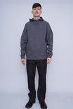 Poleron gris ADIDAS Talla M 4