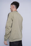 Poleron verde ADIDAS Talla L 3