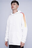 Poleron blanco ADIDAS Talla L 2
