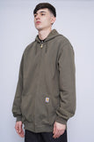 Poleron verde Carhartt Talla L 2