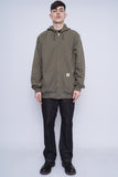 Poleron verde Carhartt Talla L 4