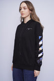 Poleron negro off-white Talla M 2