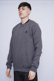 Poleron gris ADIDAS Talla L 2