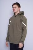 Poleron verde ADIDAS Talla L 2