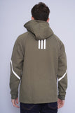 Poleron verde ADIDAS Talla L 3