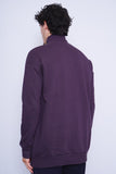 Poleron morado ADIDAS Talla M 3