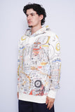 Poleron multicolor jean-michel basquiat x h&m Tall 2