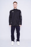 Poleron negro ADIDAS Talla L 4