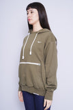 Poleron verde olivo nike Talla M 2
