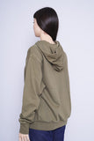 Poleron verde olivo nike Talla M 3