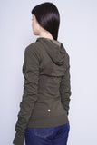 Poleron verde olivo LULULEMON Talla TU 3