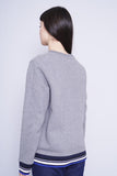 Poleron gris lacoste Talla L 3
