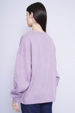 Poleron lila puma Talla XXL 3