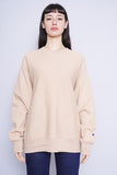 Poleron beige Champion Talla L 1