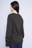 Poleron verde olivo banana republic Talla L 3