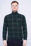 Poleron escocesa verde Polo Ralph Lauren Talla S 1