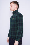 Poleron escocesa verde Polo Ralph Lauren Talla S 2