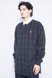 Poleron escocesa verde POLO BY RALPH LAUREN Talla 2