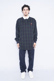 Poleron escocesa verde POLO BY RALPH LAUREN Talla 4