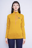 Poleron mostaza PATAGONIA Talla S 1