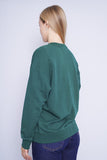 Poleron verde ADIDAS Talla S 3