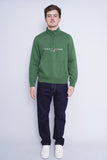 Poleron verde Tommy Hilfiger Talla M 4