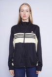 Poleron negro/crema ADIDAS Talla XL 1