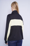 Poleron negro/crema ADIDAS Talla XL 3