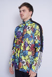 Poleron multicolor ADIDAS Talla L 2