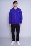 Poleron azul Jordan Air Talla L 4