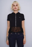 Poleron negro bebe sport Talla L 1