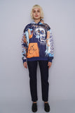 Poleron multicolor jean-michel basquiat + members 4