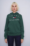 Poleron verde Tommy Hilfiger Talla S 1