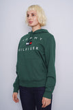 Poleron verde Tommy Hilfiger Talla S 2