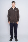 Poleron café true religion Talla L 4