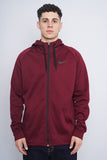 Poleron burdeo nike Talla L