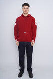 Poleron burdeo ADIDAS Talla TU 4