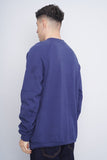 Poleron azul nike Talla L 3