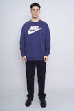 Poleron azul nike Talla L 4