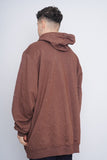 Poleron café Carhartt Talla XL 3